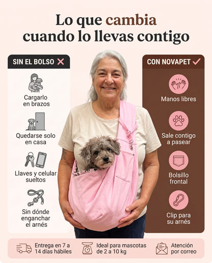 Bolso Para Tus Mascotas | Llevalos Siempre Contigo